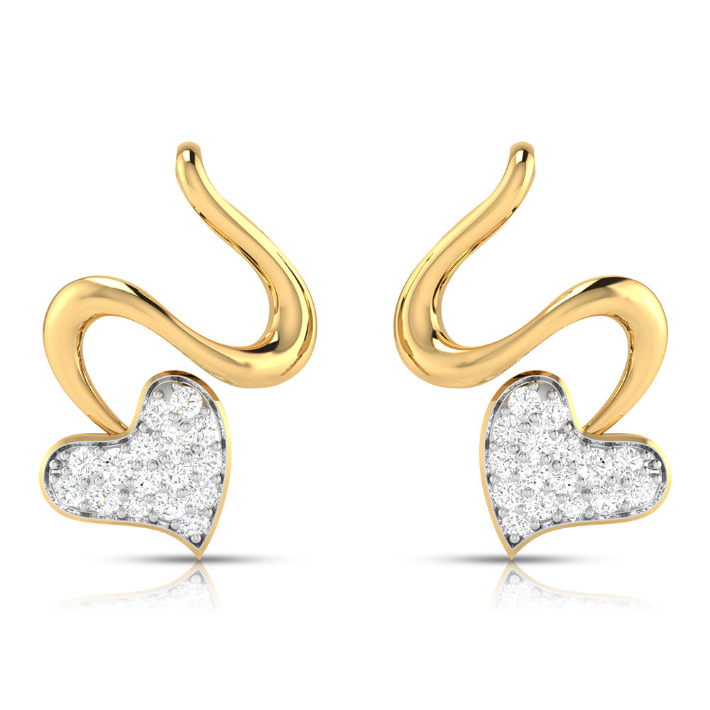 Party wear earrings design JCPenney Lab Grown Diamond Earrings Fiona Diamonds