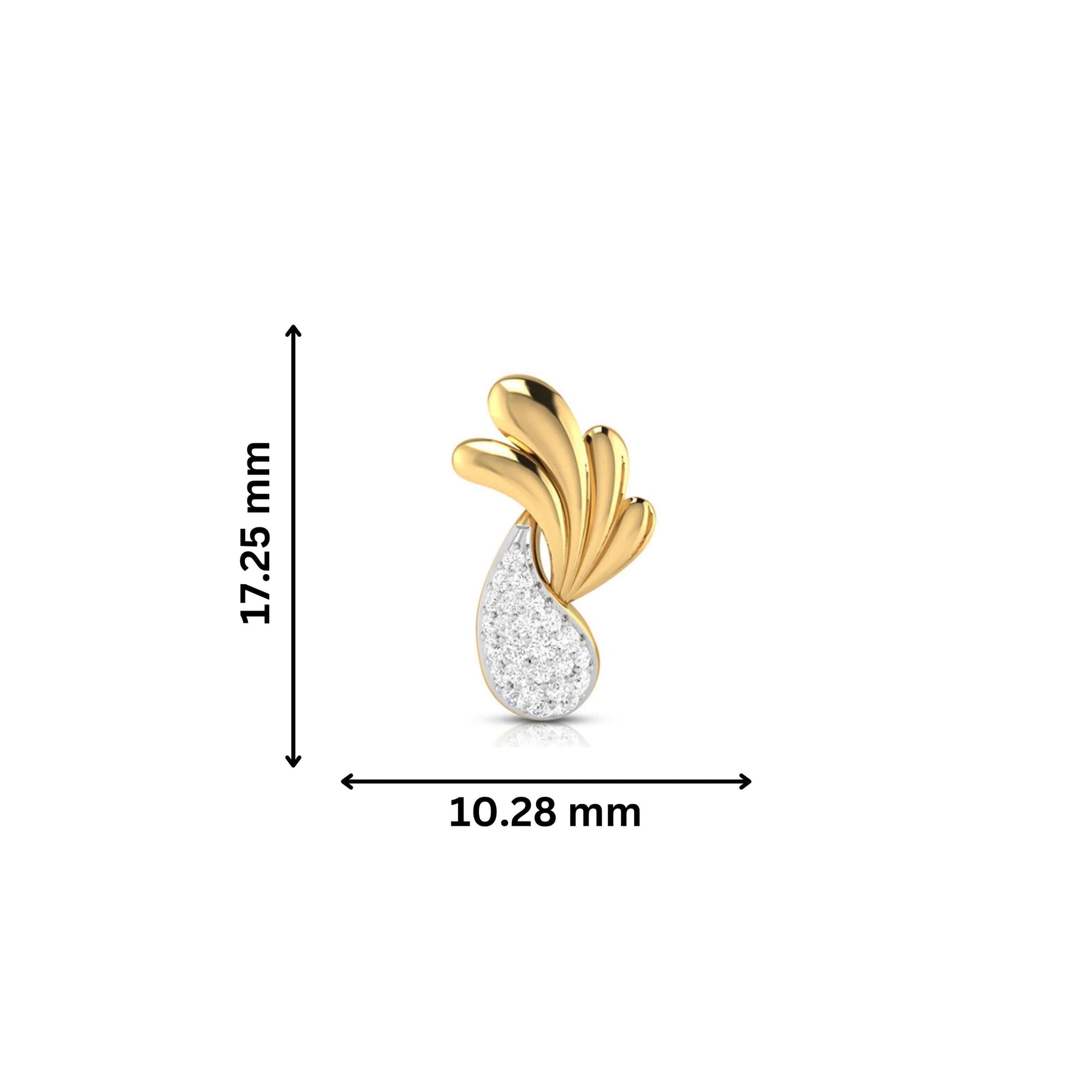 Daily wear earrings design Sziro Lab Grown Diamond Earrings Fiona Diamonds