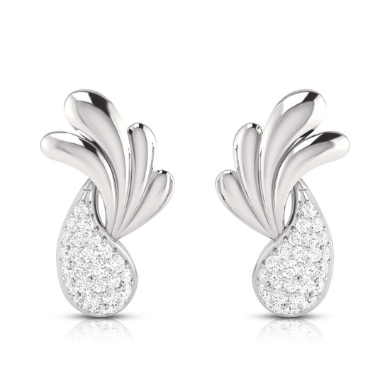Daily wear earrings design Sziro Lab Grown Diamond Earrings Fiona Diamonds