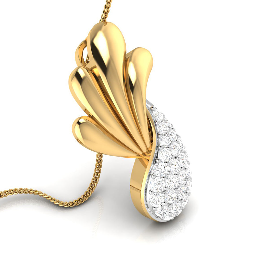 Trickery lab grown diamond pendant designs for female Fiona Diamonds