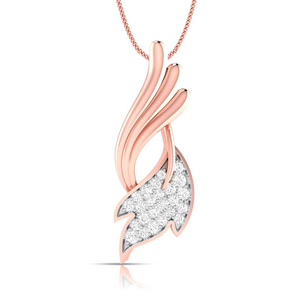 Load image into Gallery viewer, Sunlit modern lab grown diamond pendant design Fiona Diamonds
