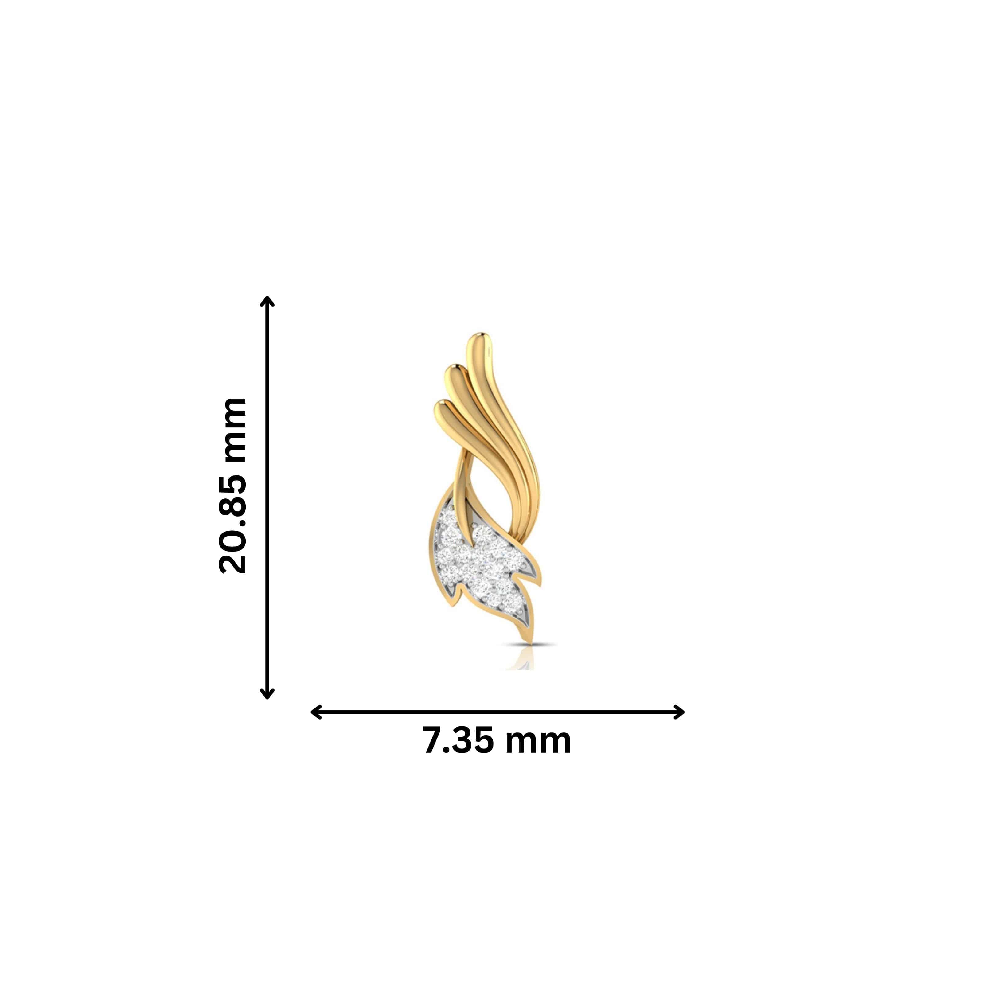 Small earrings design Jenewal Lab Grown Diamond Earrings Fiona Diamonds