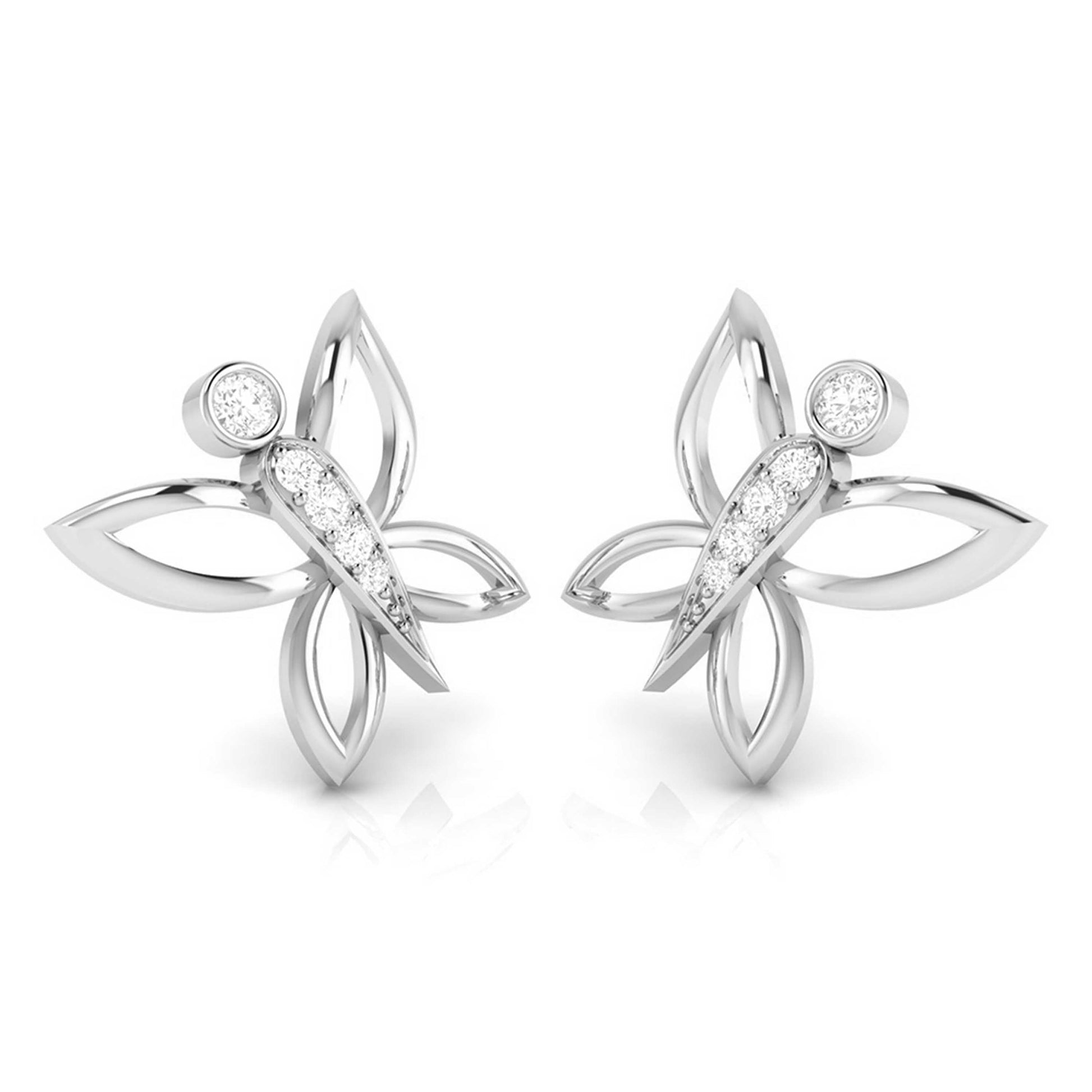 Designer earrings collection Bender Lab Grown Diamond Earrings Fiona Diamonds