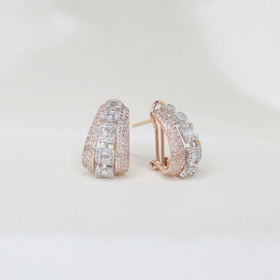 Load image into Gallery viewer, Stand Alone Diamond Earrings - Fiona Diamonds - Fiona Diamonds
