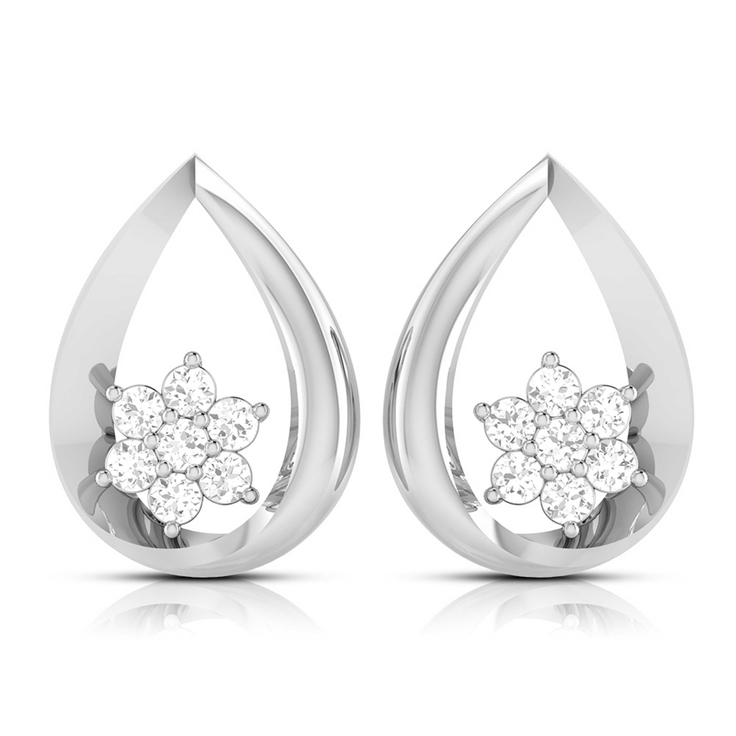 Latest earrings design Outlet Lab Grown Diamond Earrings Fiona Diamonds
