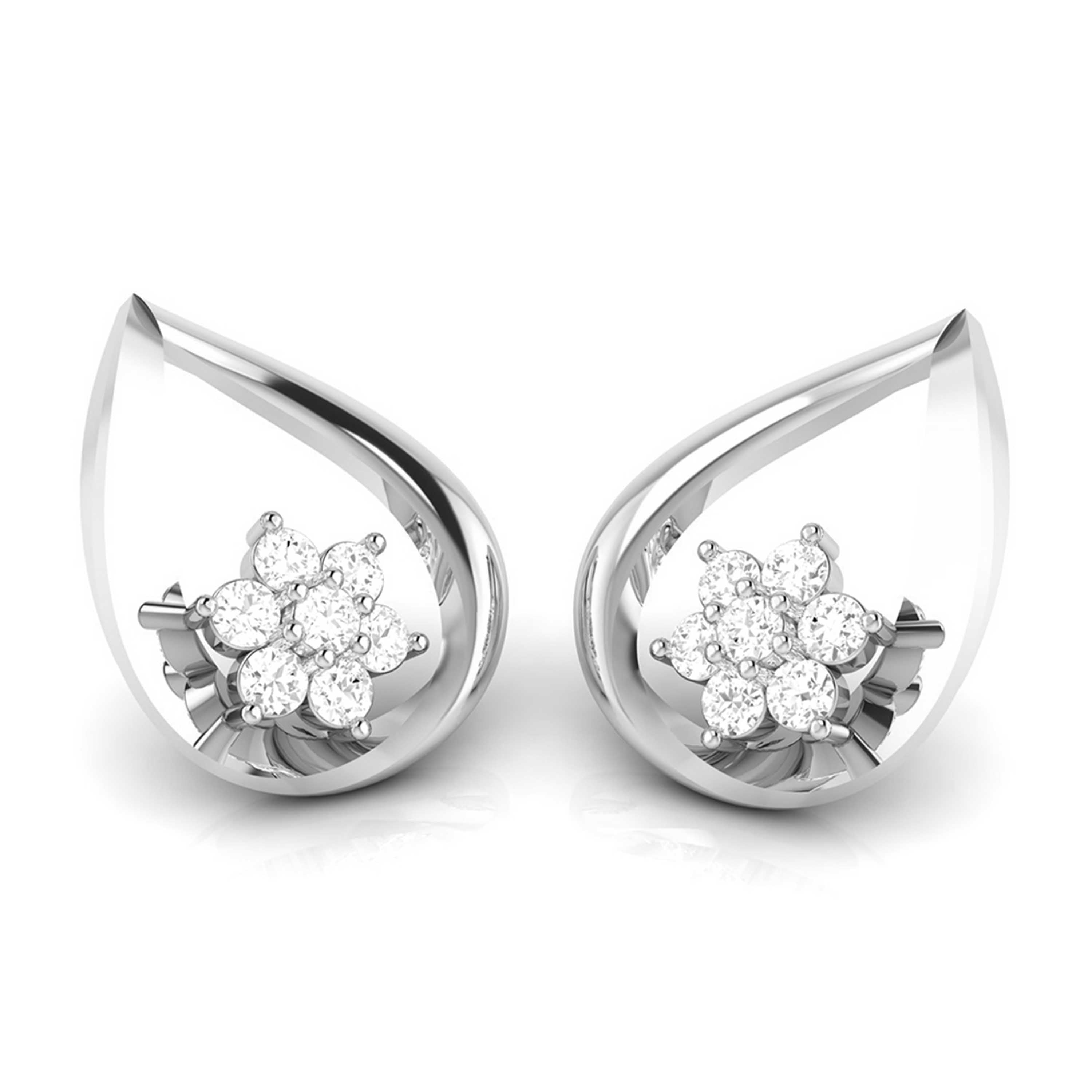 Latest earrings design Outlet Lab Grown Diamond Earrings Fiona Diamonds