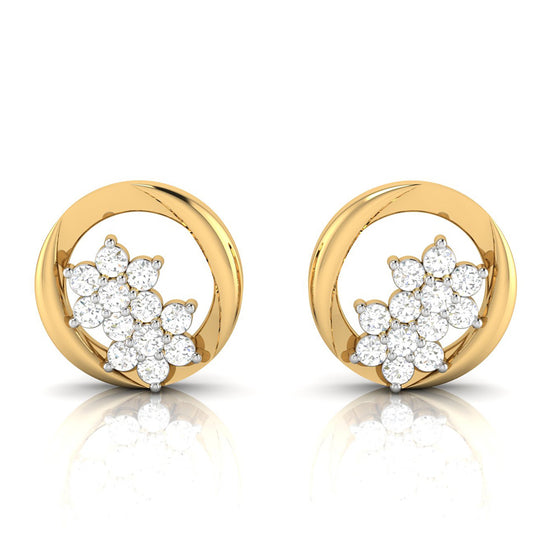 Fancy earrings design Corall Lab Grown Diamond Earrings Fiona Diamonds