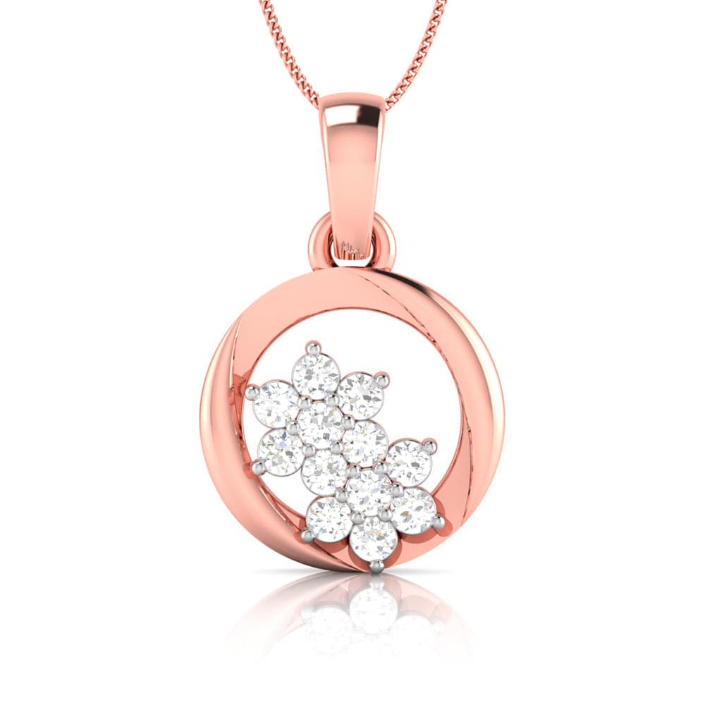 Brute lab grown diamond pendant design for women Fiona Diamonds