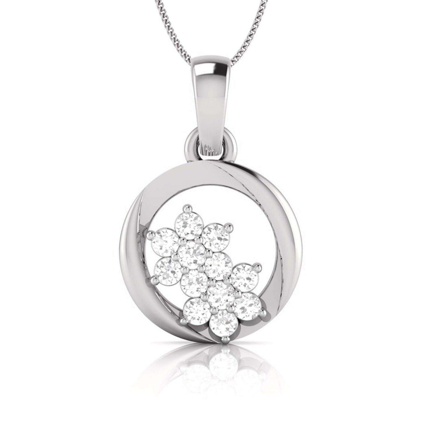 Load image into Gallery viewer, Brute lab grown diamond pendant design for women Fiona Diamonds
