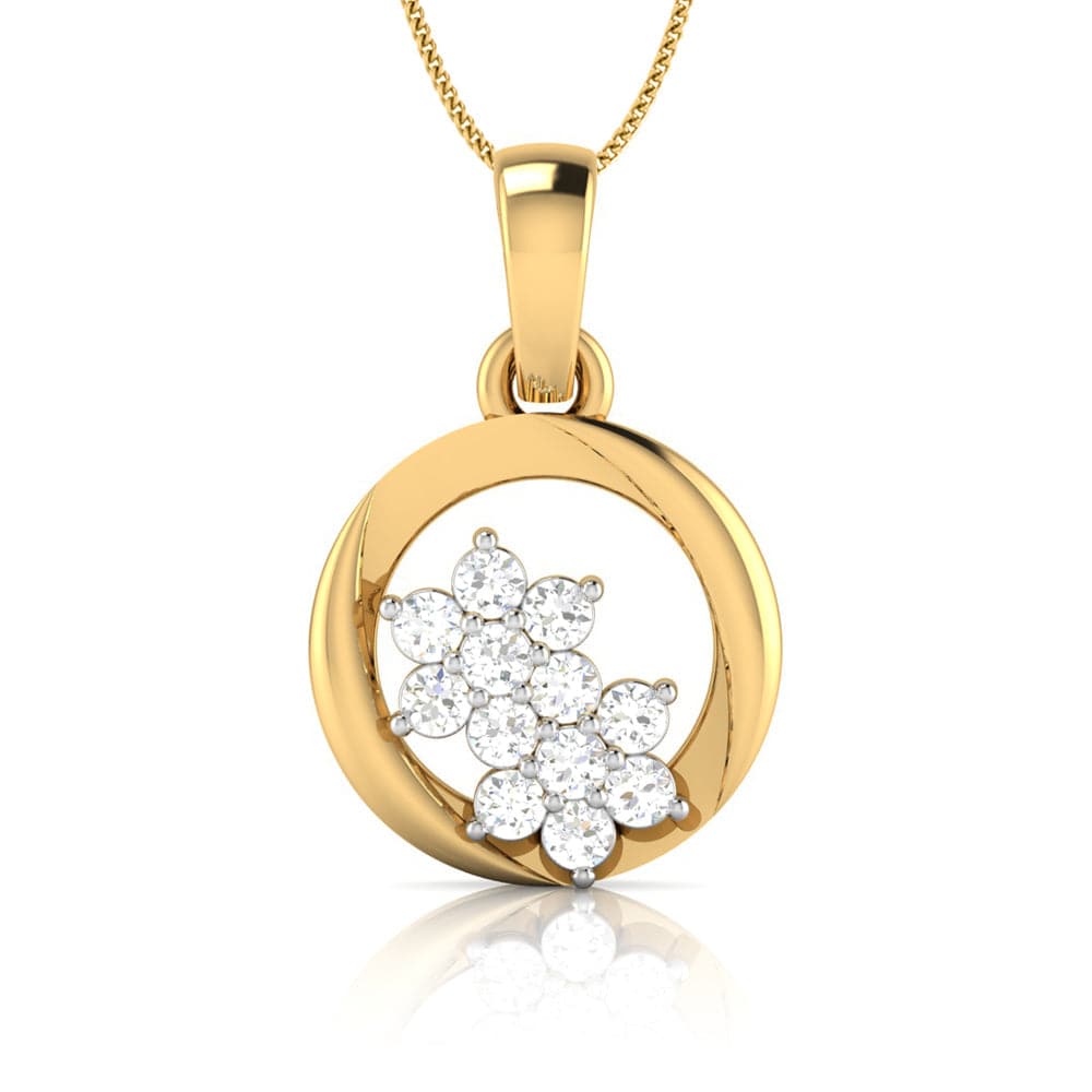 Brute lab grown diamond pendant design for women Fiona Diamonds
