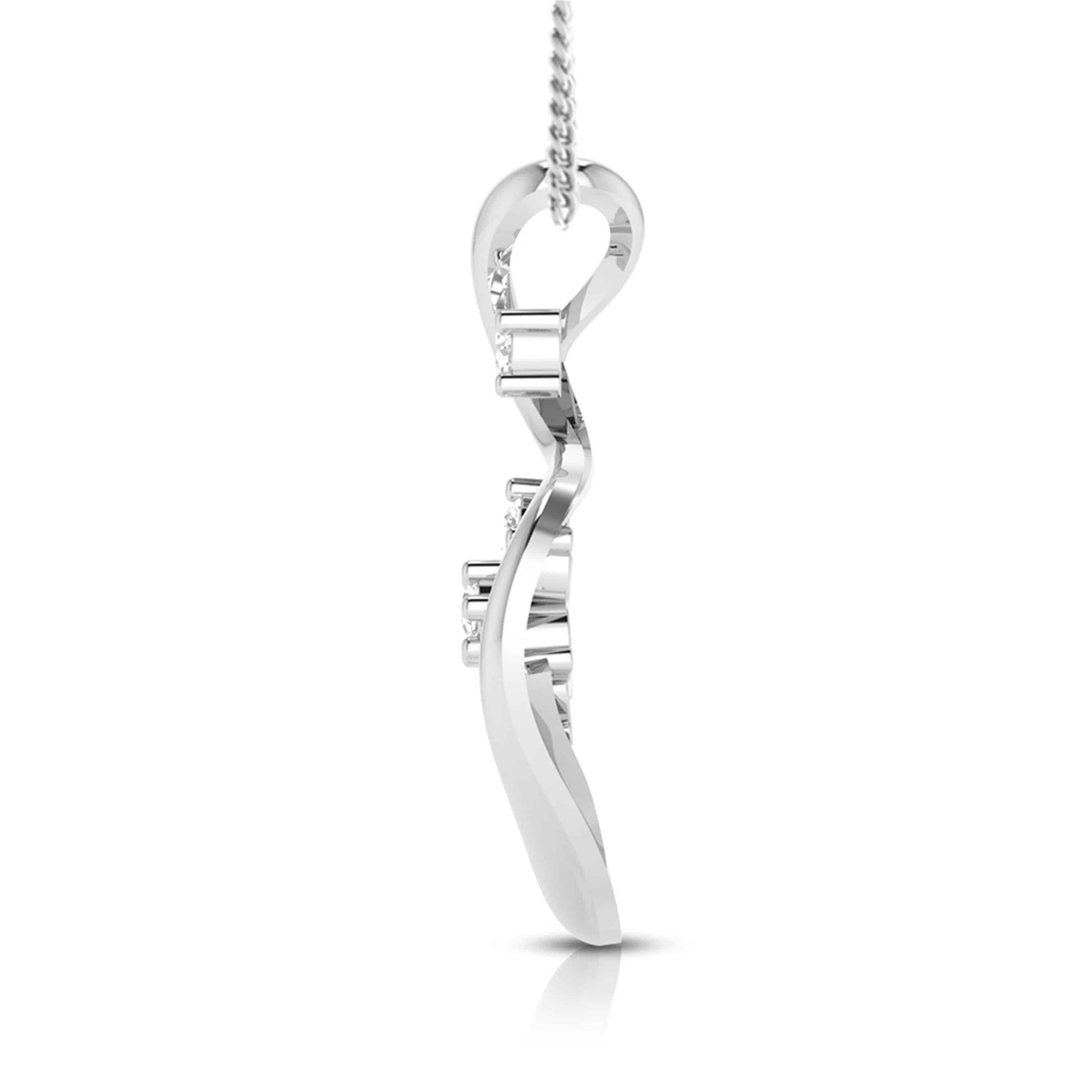 Kishek lab grown diamond pendant designs for female Fiona Diamonds