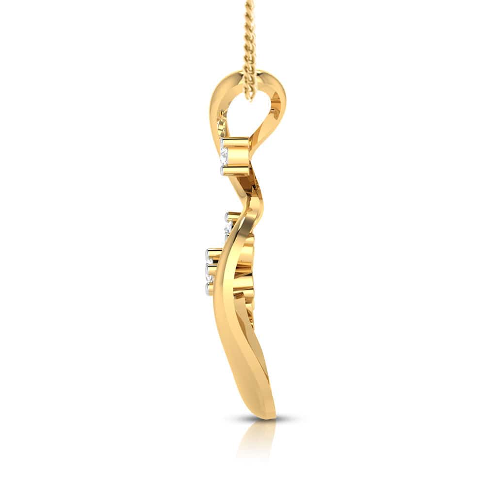 Kishek lab grown diamond pendant designs for female Fiona Diamonds