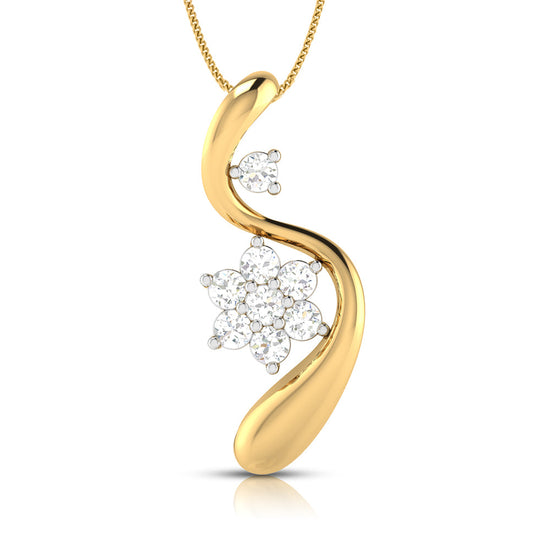 Kishek lab grown diamond pendant designs for female Fiona Diamonds