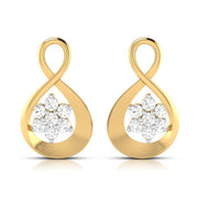 Latest earrings design Santayana Lab Grown Diamond Earrings Fiona Diamonds