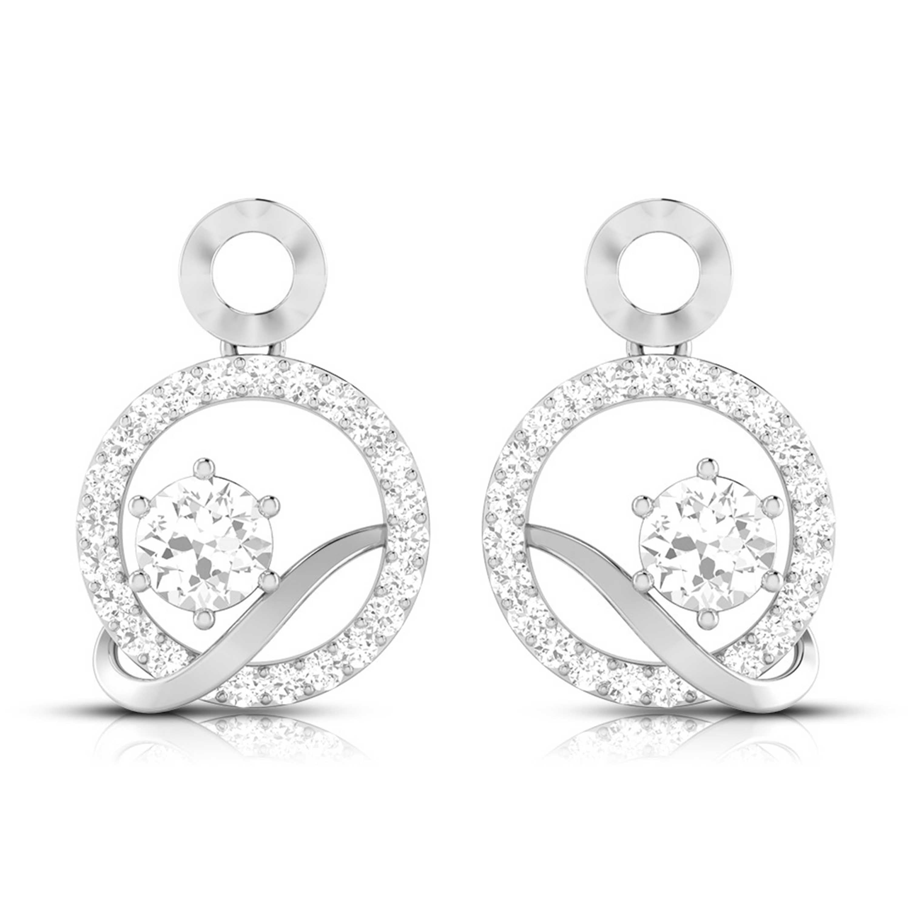 Designer earrings collection Zippy Lab Grown Diamond Earrings Fiona Diamonds
