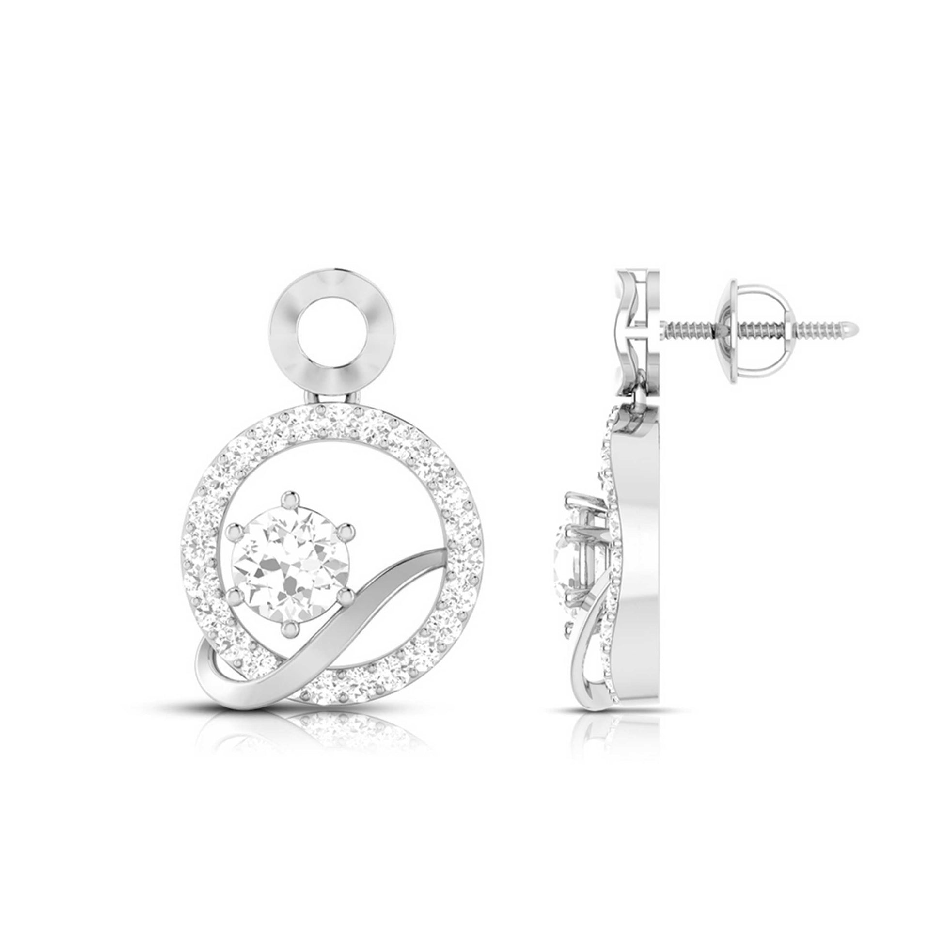 Designer earrings collection Zippy Lab Grown Diamond Earrings Fiona Diamonds