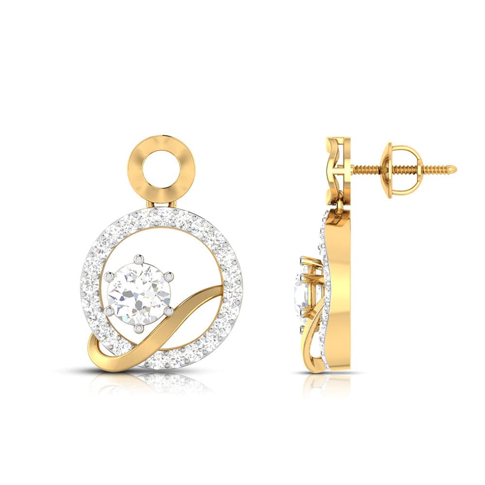 Designer earrings collection Zippy Lab Grown Diamond Earrings Fiona Diamonds