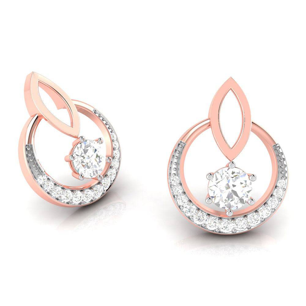 Daily wear earrings design Kendra Lab Grown Diamond Earrings Fiona Diamonds