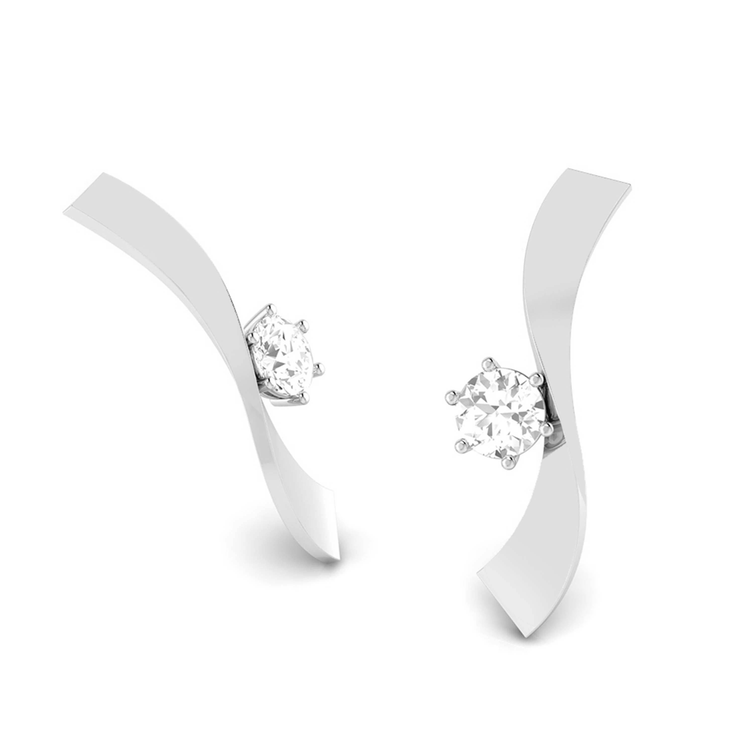 Fancy earrings design Luscious Lab Grown Diamond Earrings Fiona Diamonds