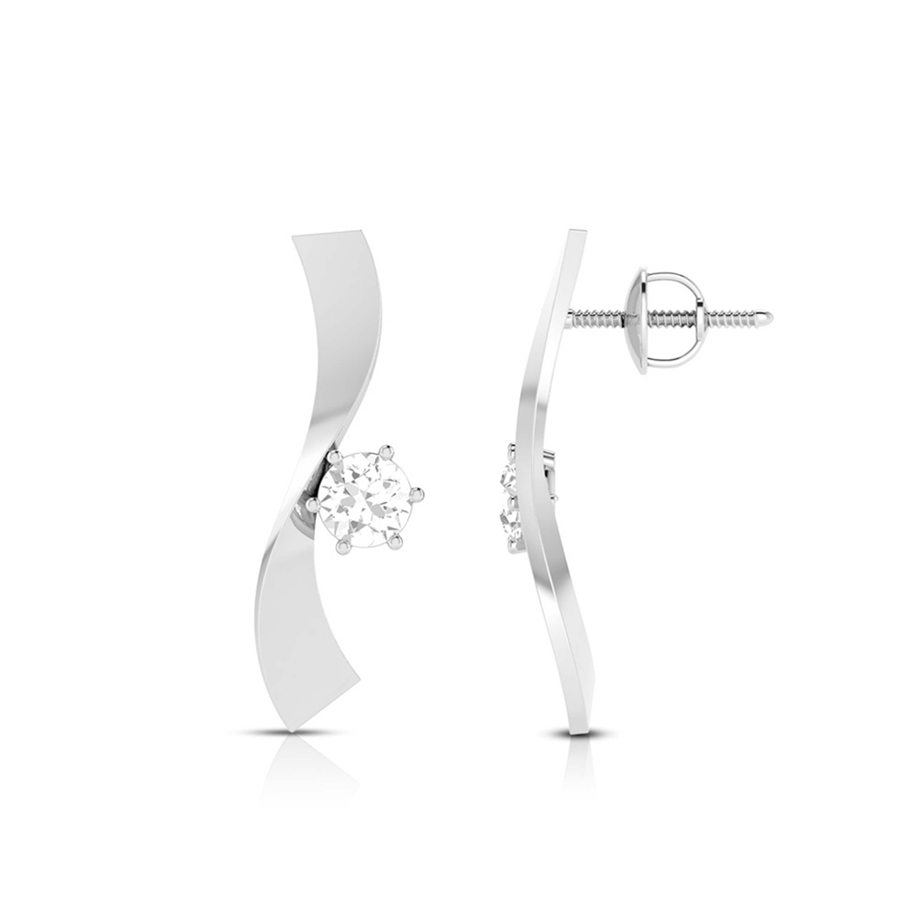 Fancy earrings design Luscious Lab Grown Diamond Earrings Fiona Diamonds