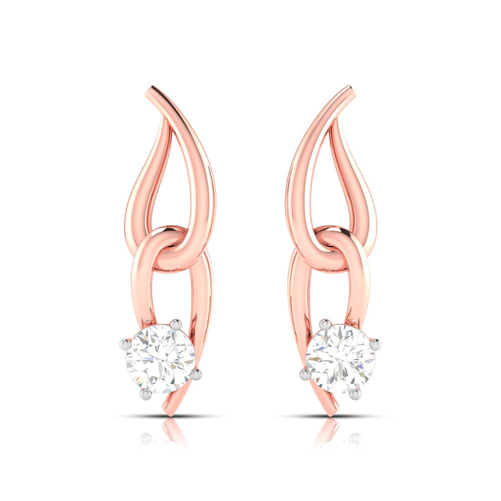 Fancy earrings design Reclaim Lab Grown Diamond Earrings Fiona Diamonds