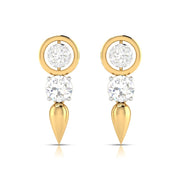 Party wear earrings design Climbers Lab Grown Diamond Earrings Fiona Diamonds