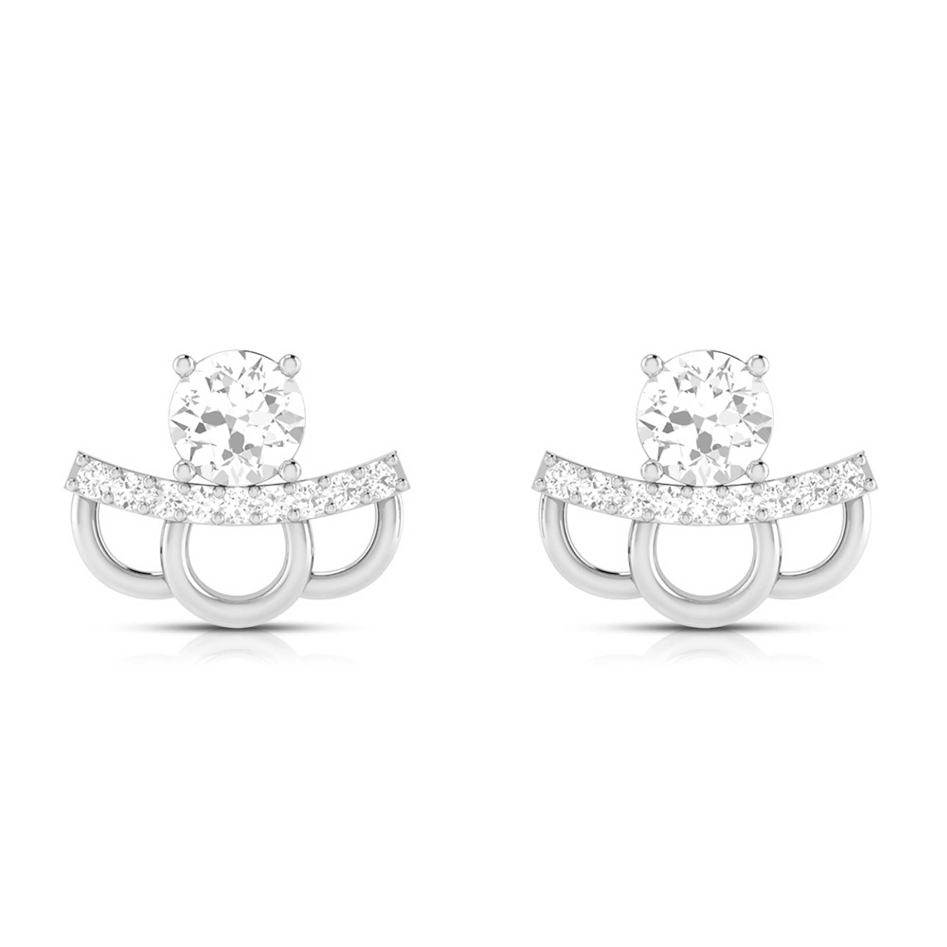 Designer earrings collection Diny’s Lab Grown Diamond Earrings Fiona Diamonds