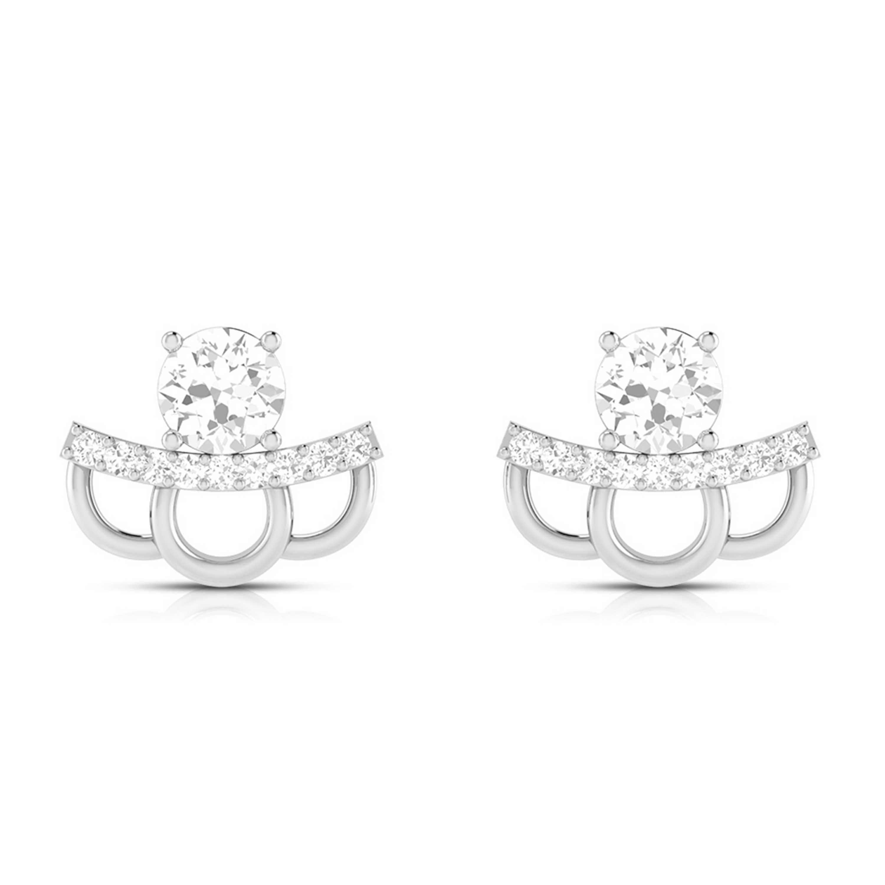 Designer earrings collection Diny’s Lab Grown Diamond Earrings Fiona Diamonds