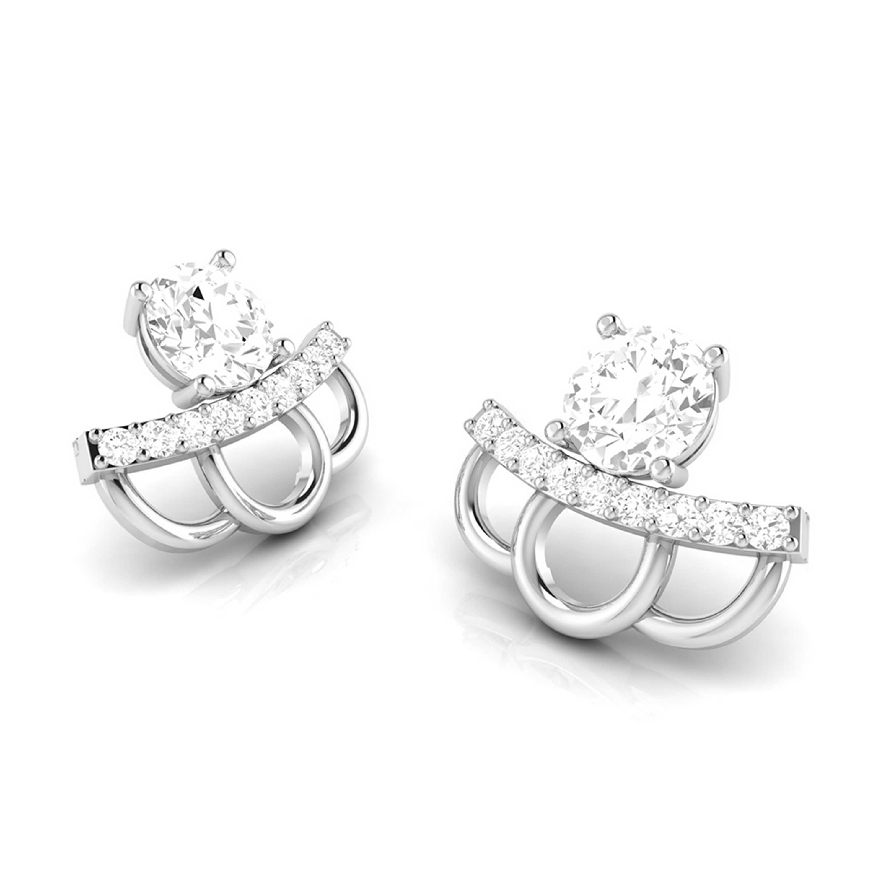 Designer earrings collection Diny’s Lab Grown Diamond Earrings Fiona Diamonds