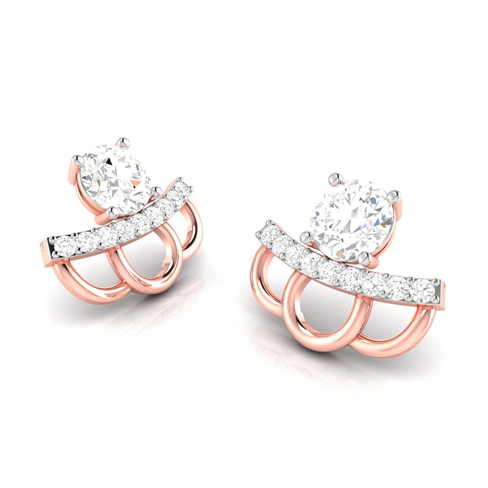 Designer earrings collection Diny’s Lab Grown Diamond Earrings Fiona Diamonds