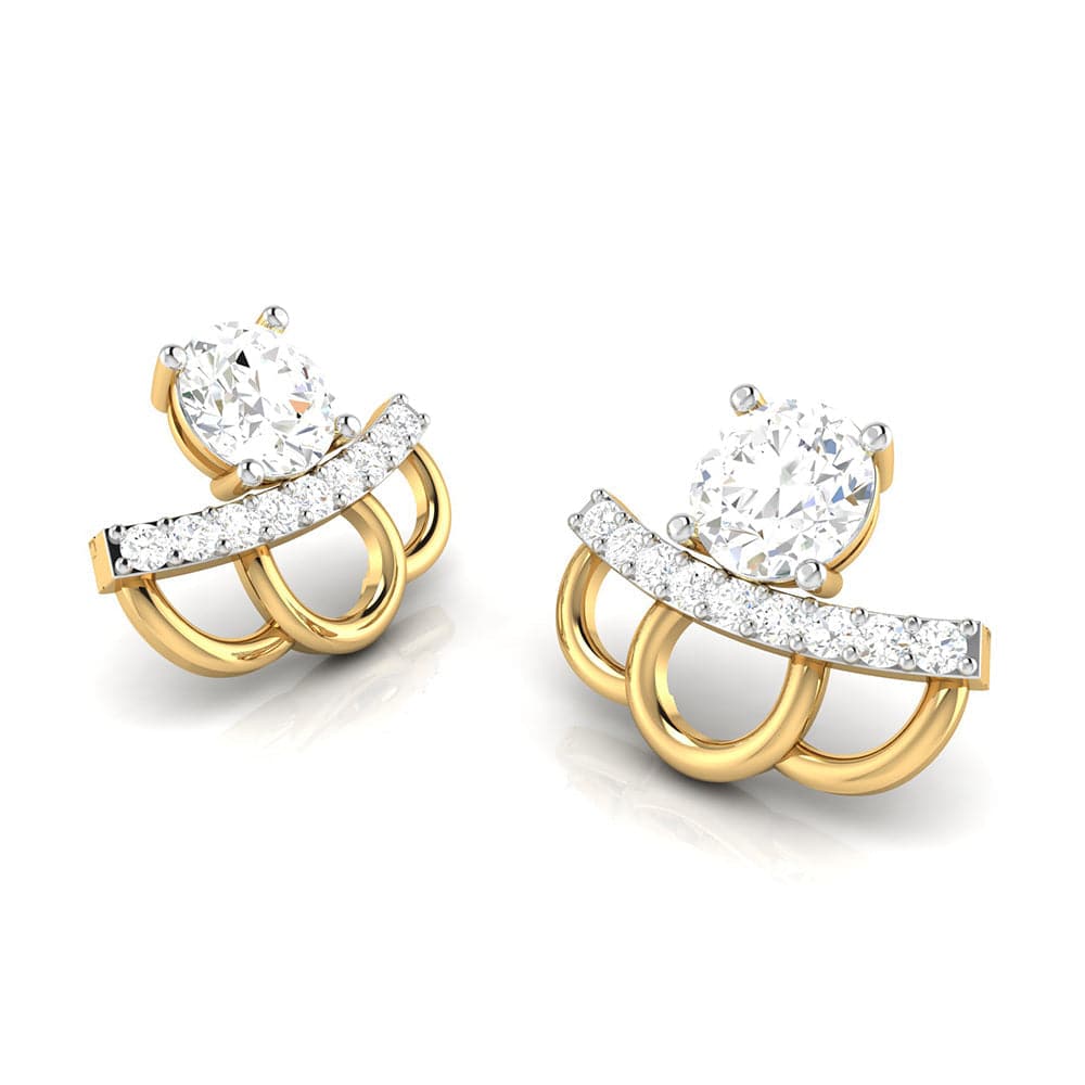 Designer earrings collection Diny’s Lab Grown Diamond Earrings Fiona Diamonds