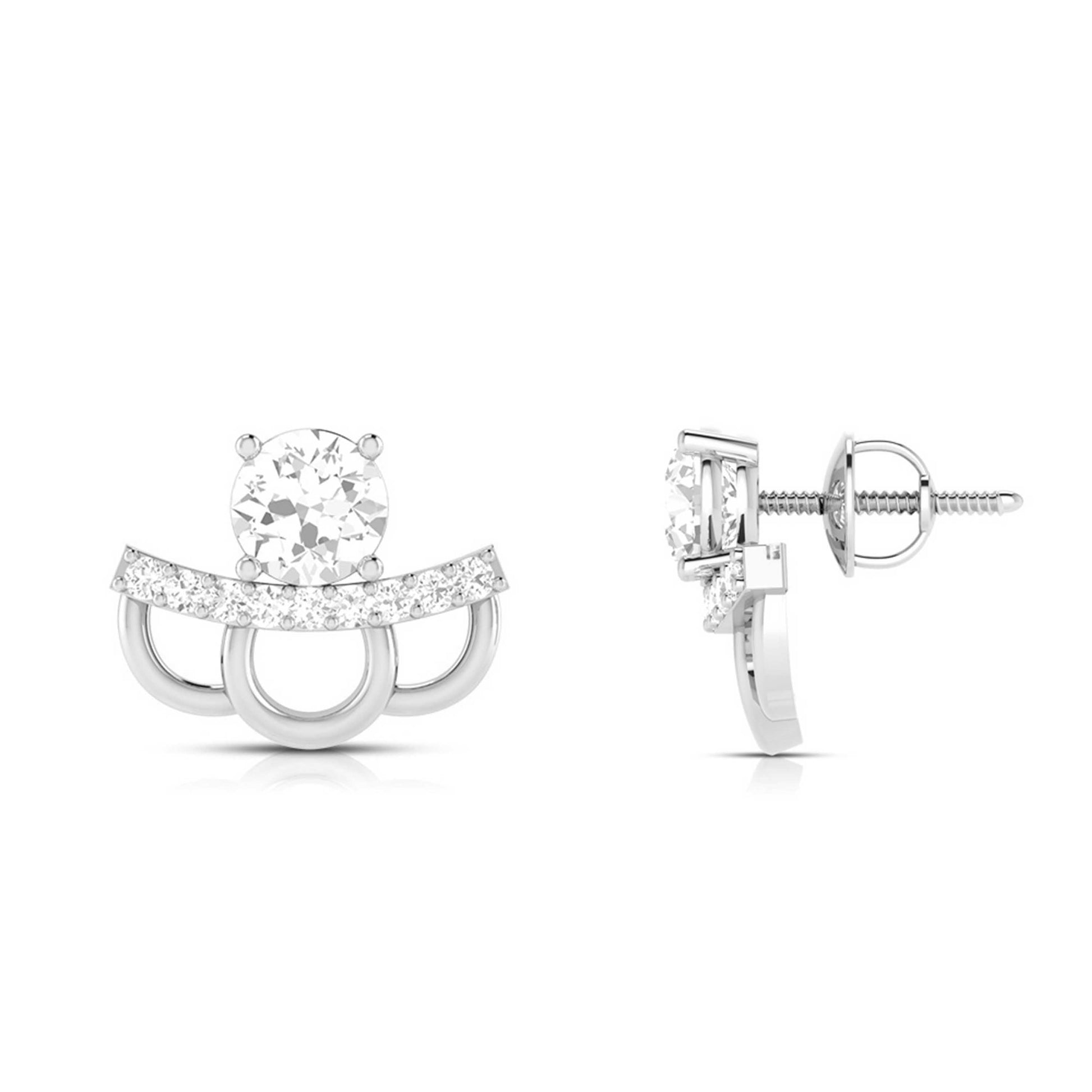 Designer earrings collection Diny’s Lab Grown Diamond Earrings Fiona Diamonds