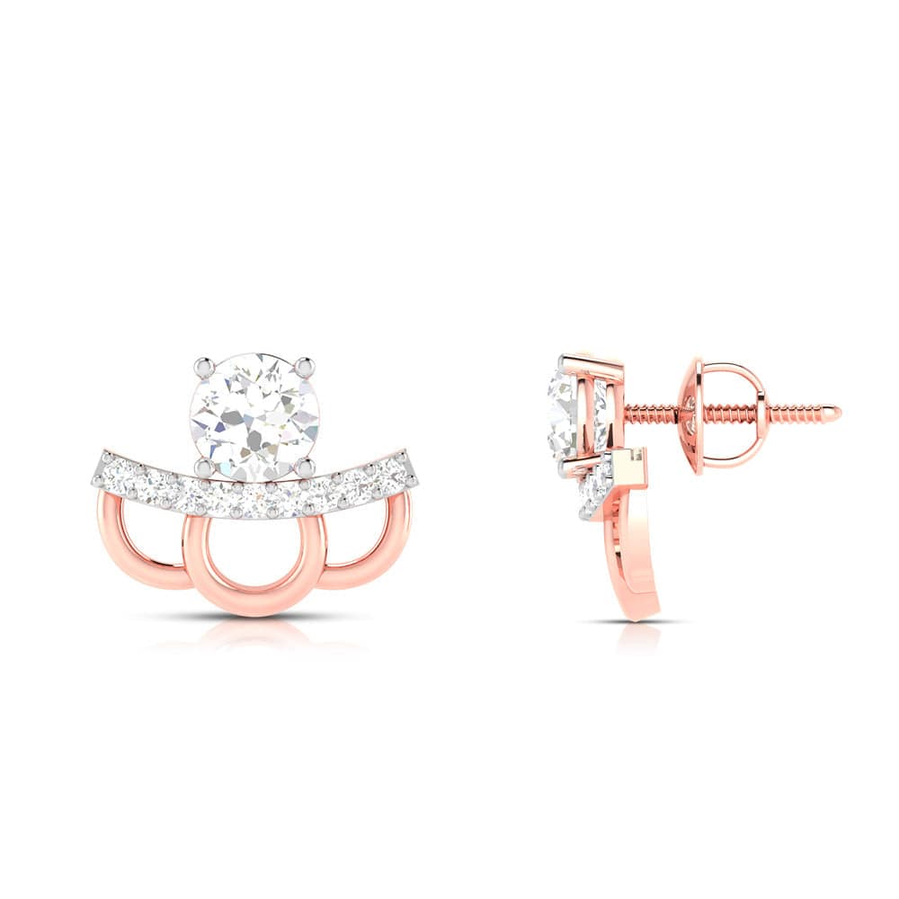 Designer earrings collection Diny’s Lab Grown Diamond Earrings Fiona Diamonds