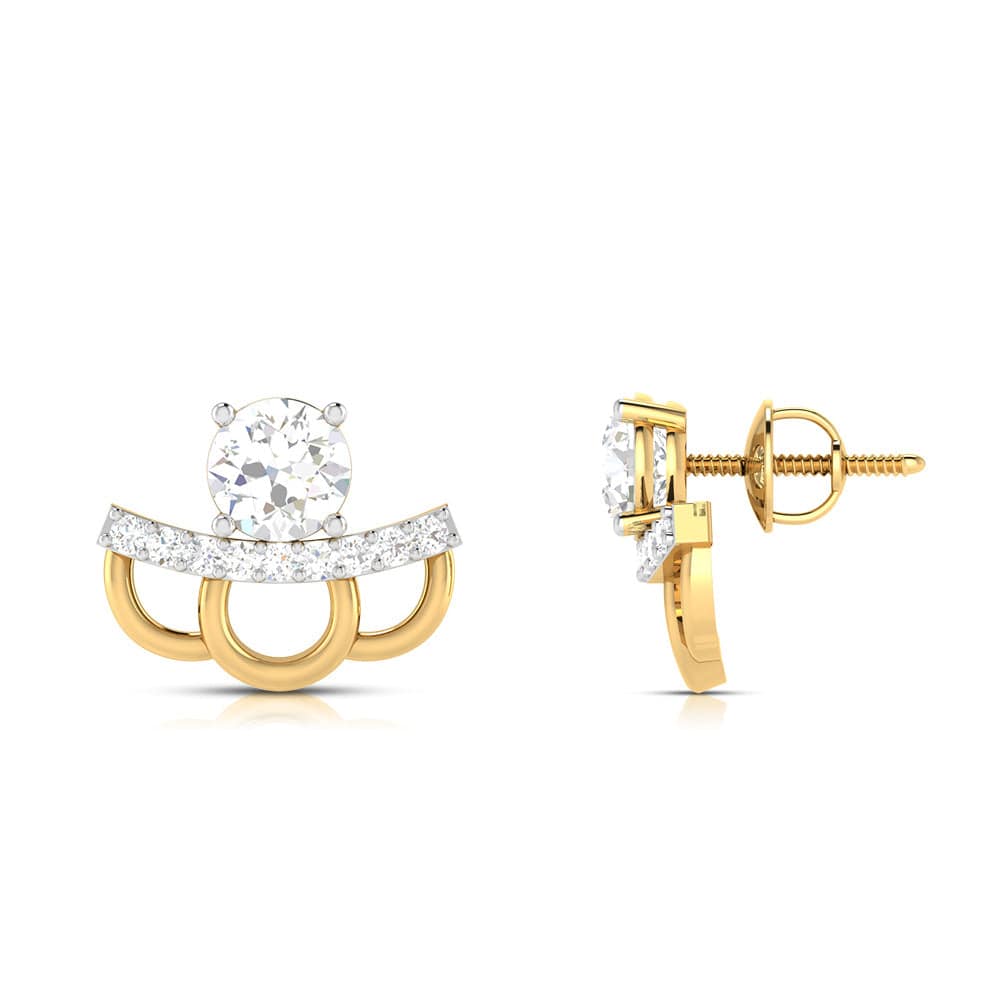 Designer earrings collection Diny’s Lab Grown Diamond Earrings Fiona Diamonds