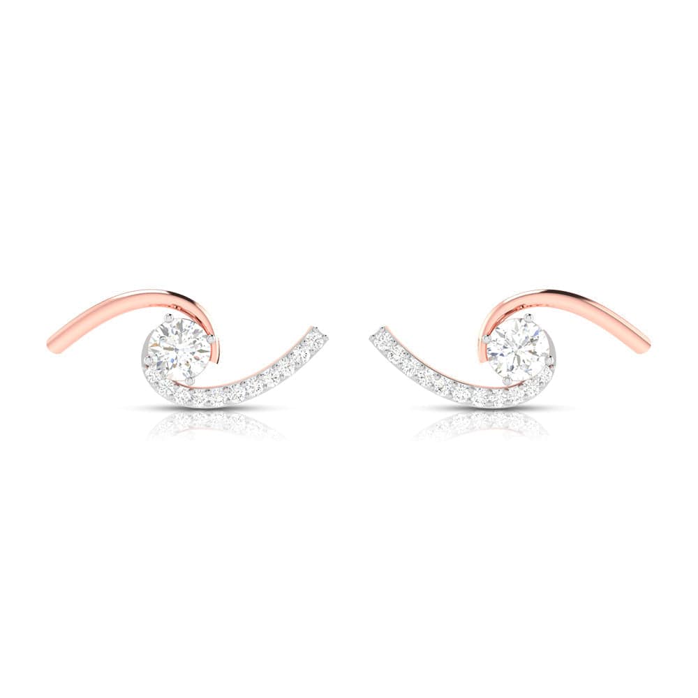 Small earrings design Helzberg Lab Grown Diamond Earrings Fiona Diamonds