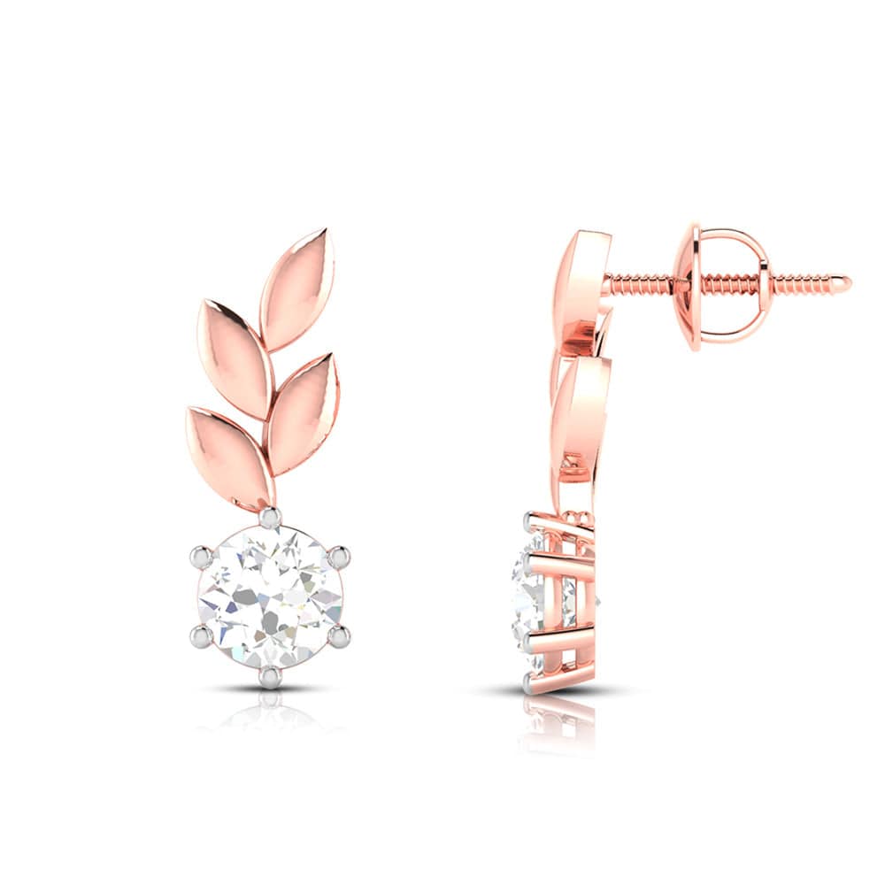 Latest earrings design Jumpstart Lab Grown Diamond  Earrings Fiona Diamonds