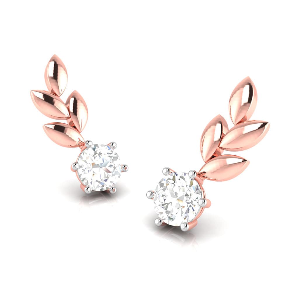 Latest earrings design Jumpstart Lab Grown Diamond  Earrings Fiona Diamonds