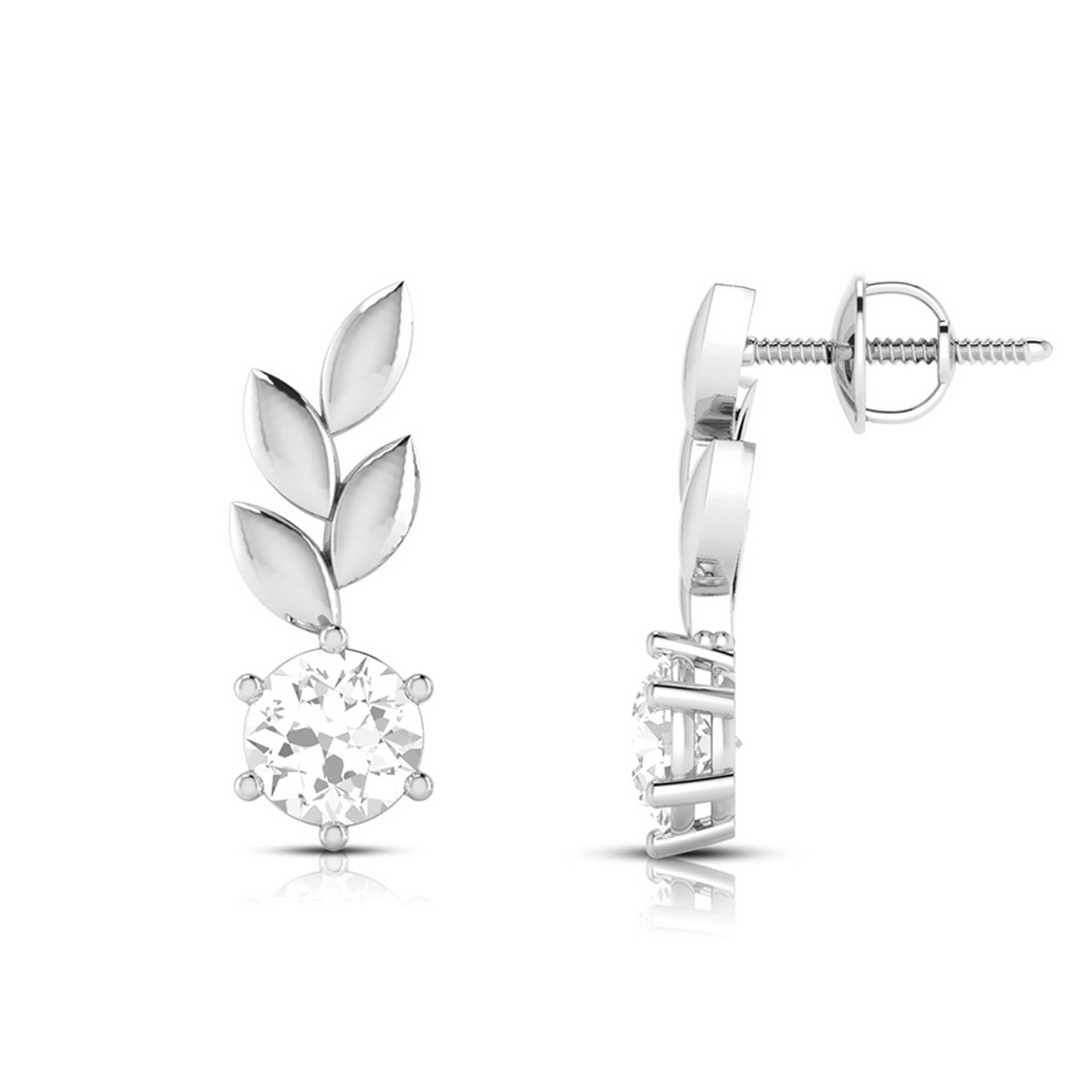 Latest earrings design Jumpstart Lab Grown Diamond  Earrings Fiona Diamonds