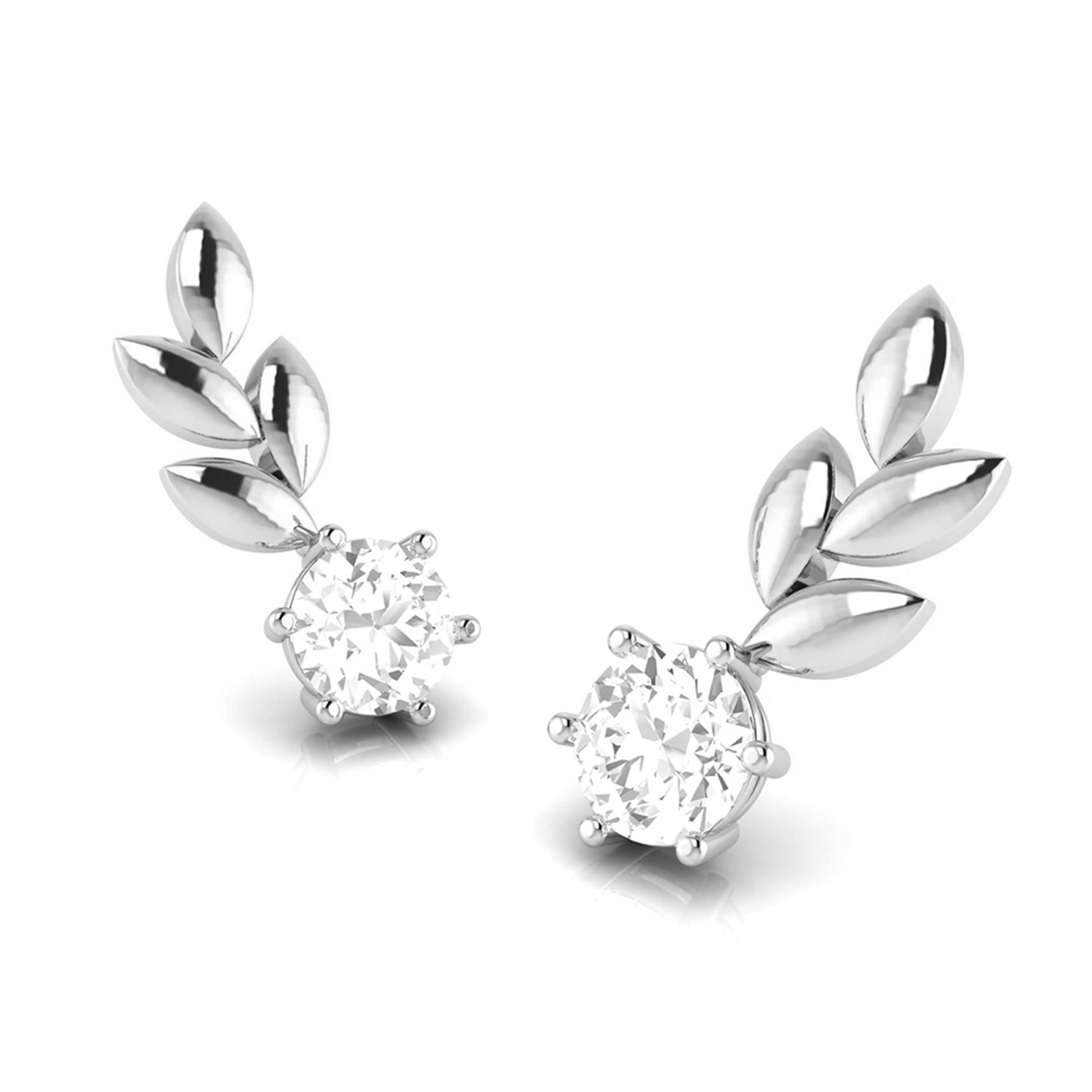 Latest earrings design Jumpstart Lab Grown Diamond  Earrings Fiona Diamonds