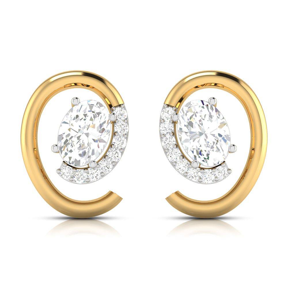 Designer earrings collection Kiefer Lab Grown Diamond Earrings Fiona Diamonds