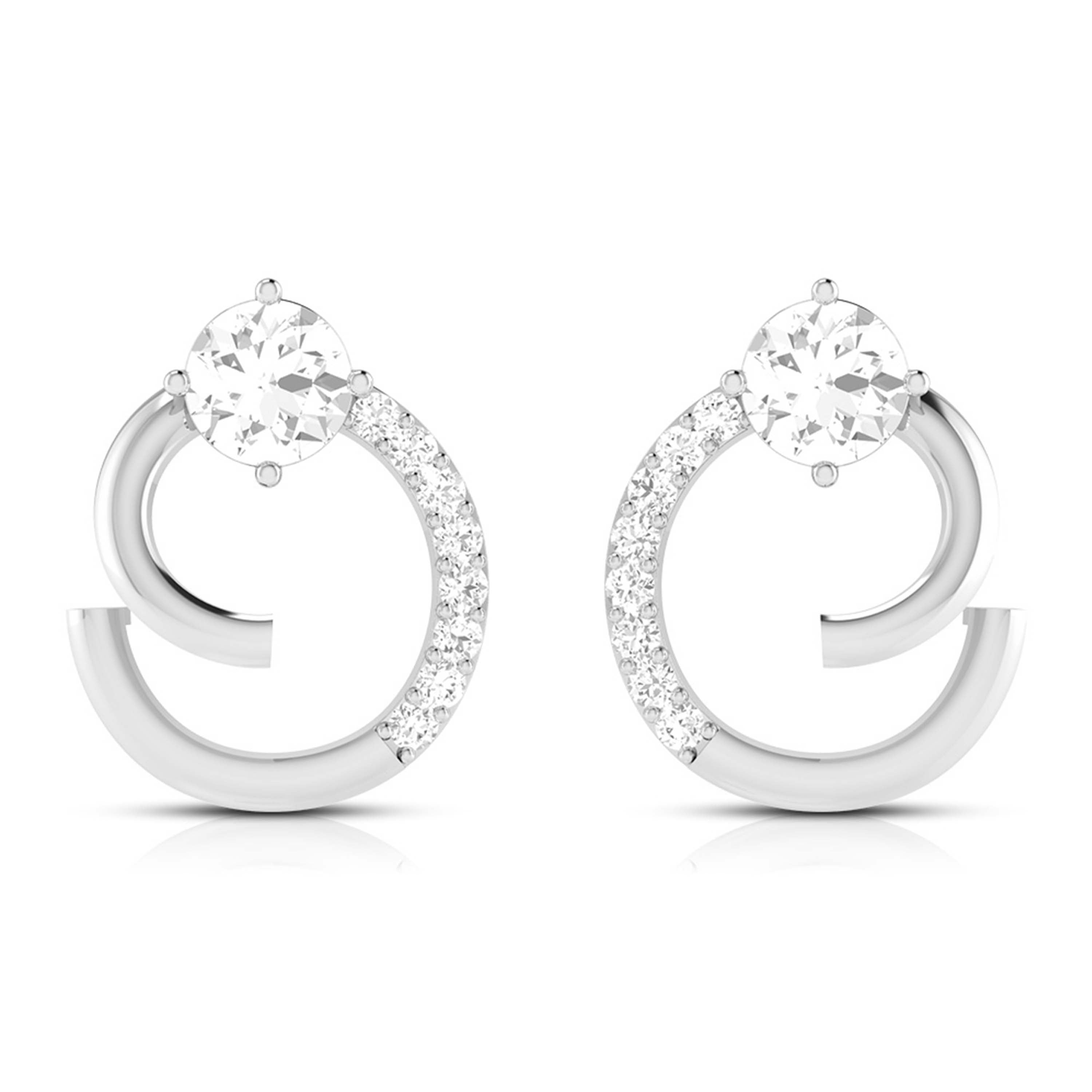 Designer earrings collection Weston Lab Grown Diamond Earrings Fiona Diamonds
