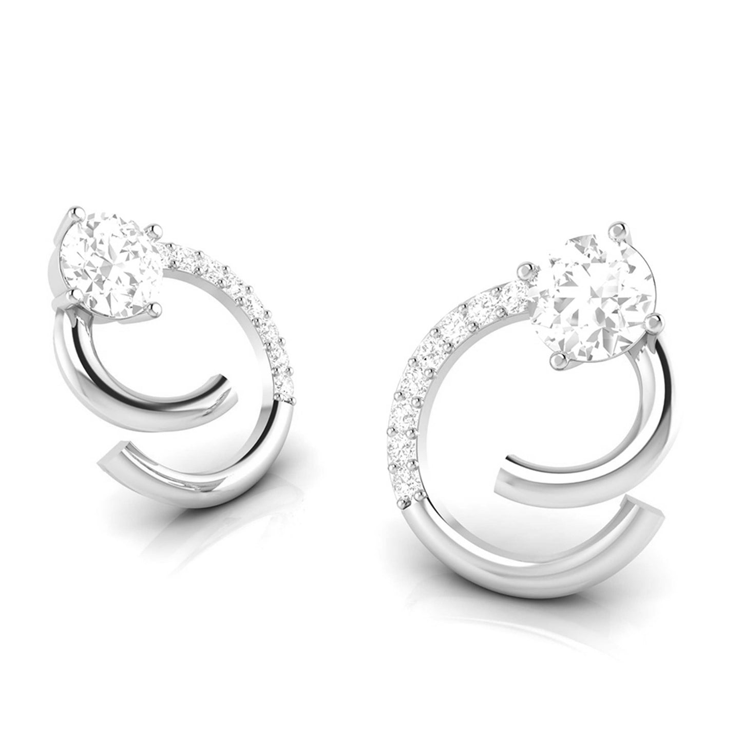 Designer earrings collection Weston Lab Grown Diamond Earrings Fiona Diamonds