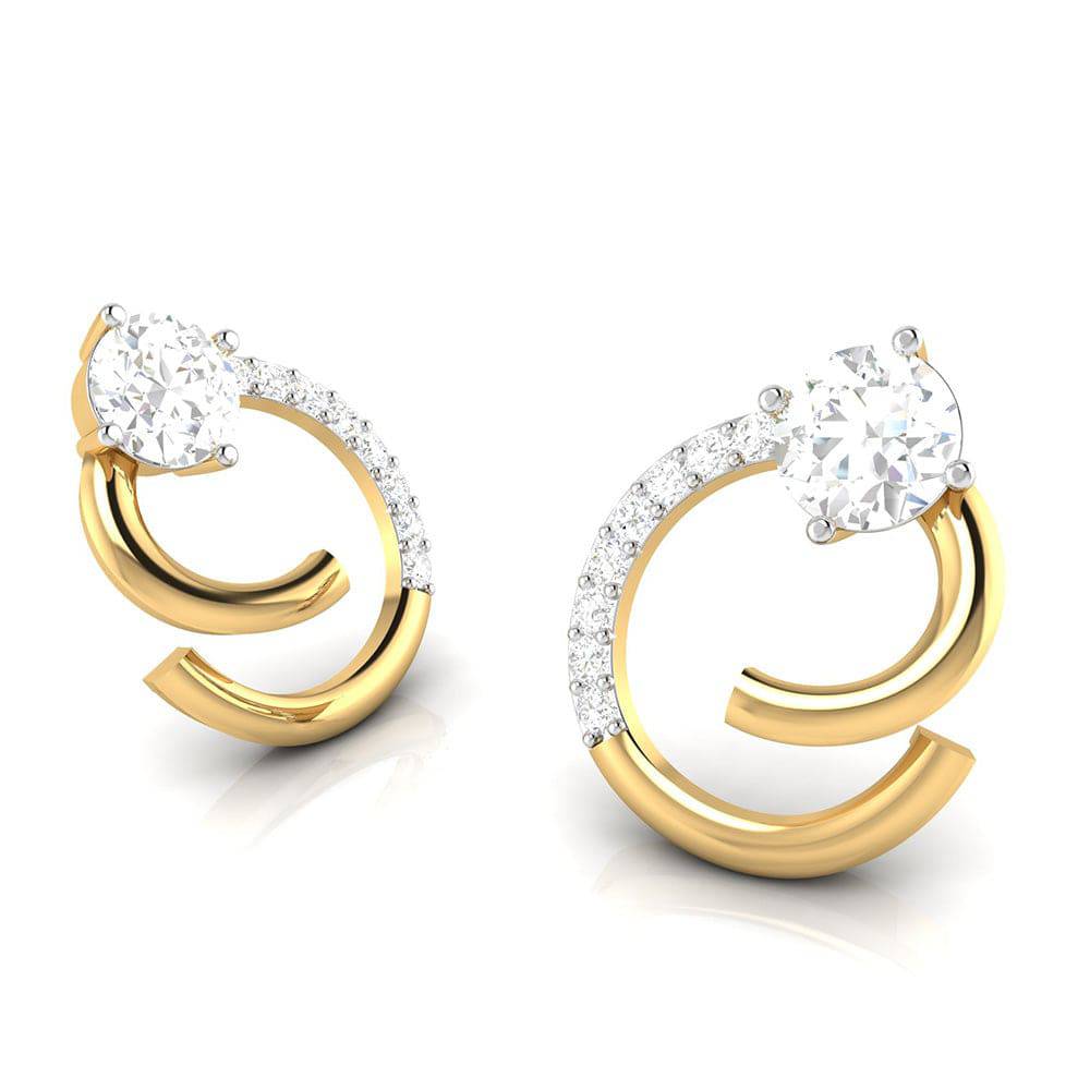 Designer earrings collection Weston Lab Grown Diamond Earrings Fiona Diamonds
