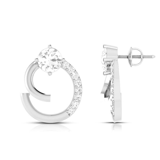 Designer earrings collection Weston Lab Grown Diamond Earrings Fiona Diamonds