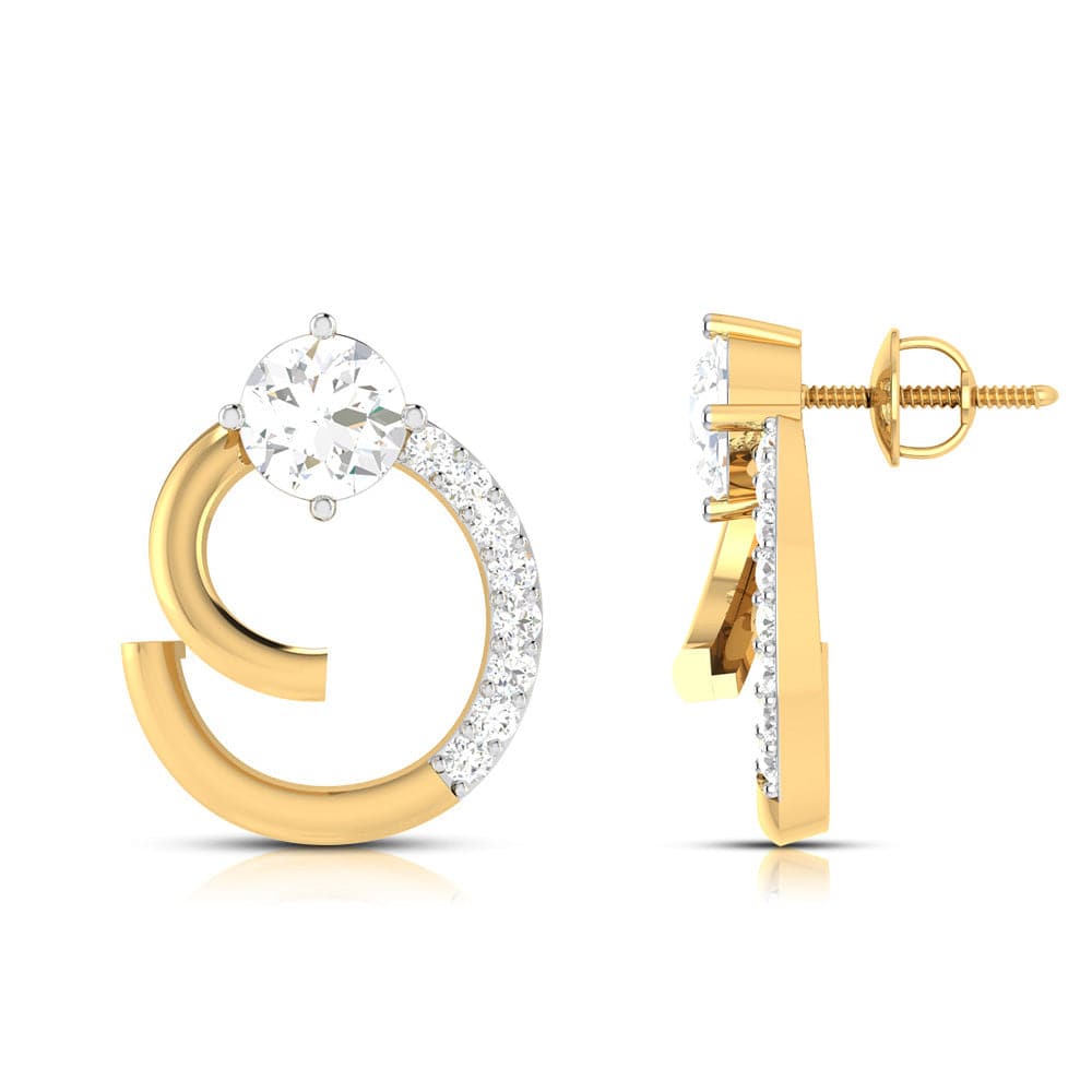 Designer earrings collection Weston Lab Grown Diamond Earrings Fiona Diamonds