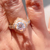 Ready To Ship Jeanne Moissanite Ring Online at Fiona Diamonds
