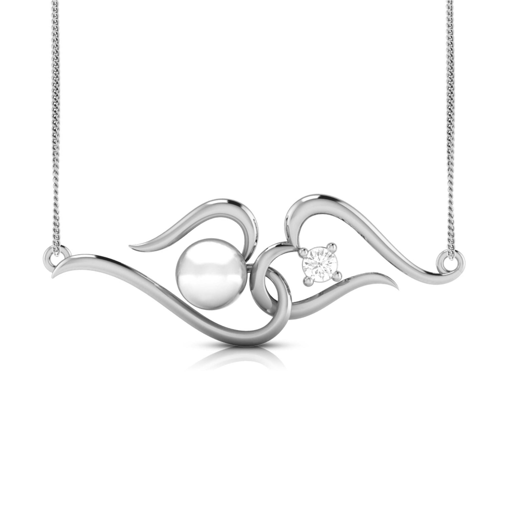 Towne lab grown diamond pendant designs for female Fiona Diamonds