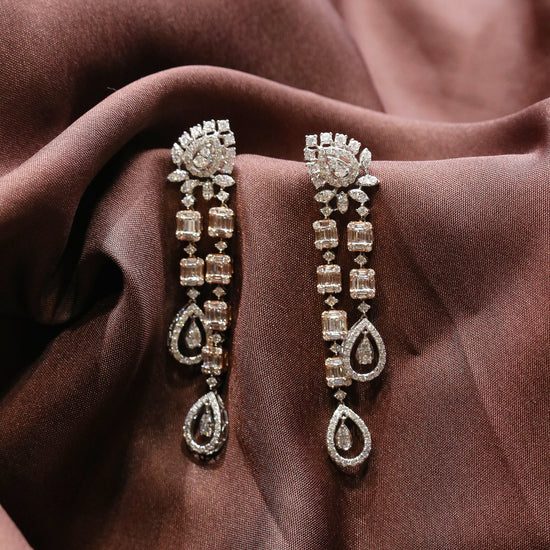 Amaira solitaire earrings