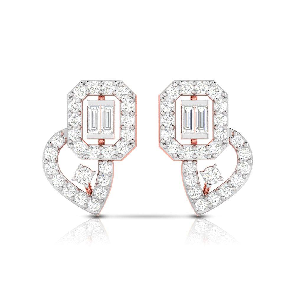 Designer earrings collection Jubilant Lab Grown Diamond Earrings Fiona Diamonds