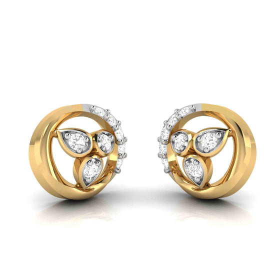 Fancy earrings design Moonshine Lab Grown Diamond Earrings Fiona Diamonds
